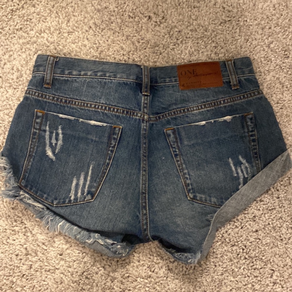 Oneteaspoon bandits relaxed fit shorts size 25 - Picture 2 of 3